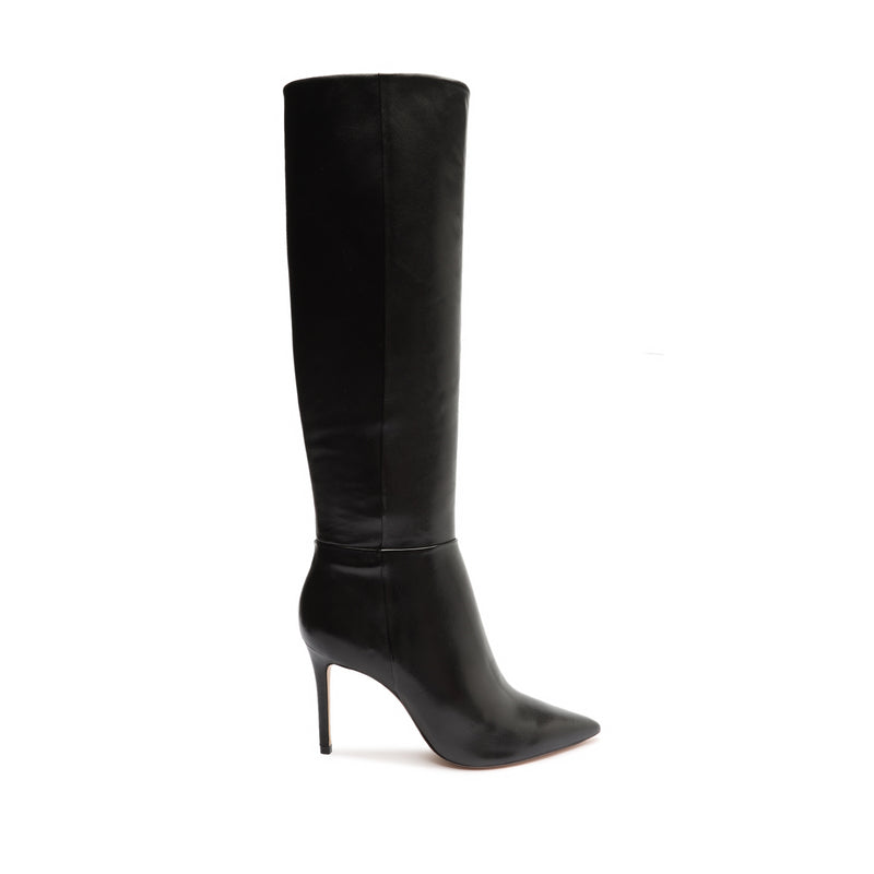 Mikki Up Boot Boots Core 5 Black Leather - Schutz Shoes